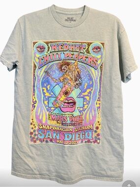 Red Hot Chili Peppers San Diego Graphic Tee - Light Gray